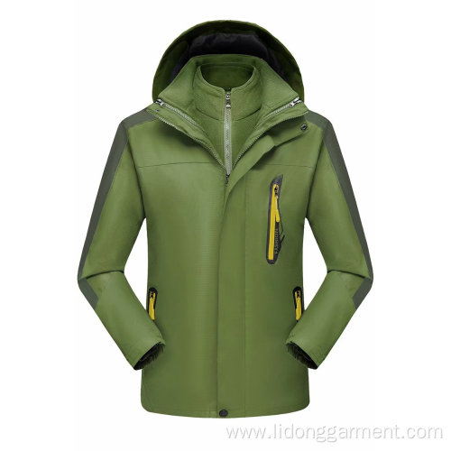 Wholesale Winter Plus Size Men Long Outdoor Jacket